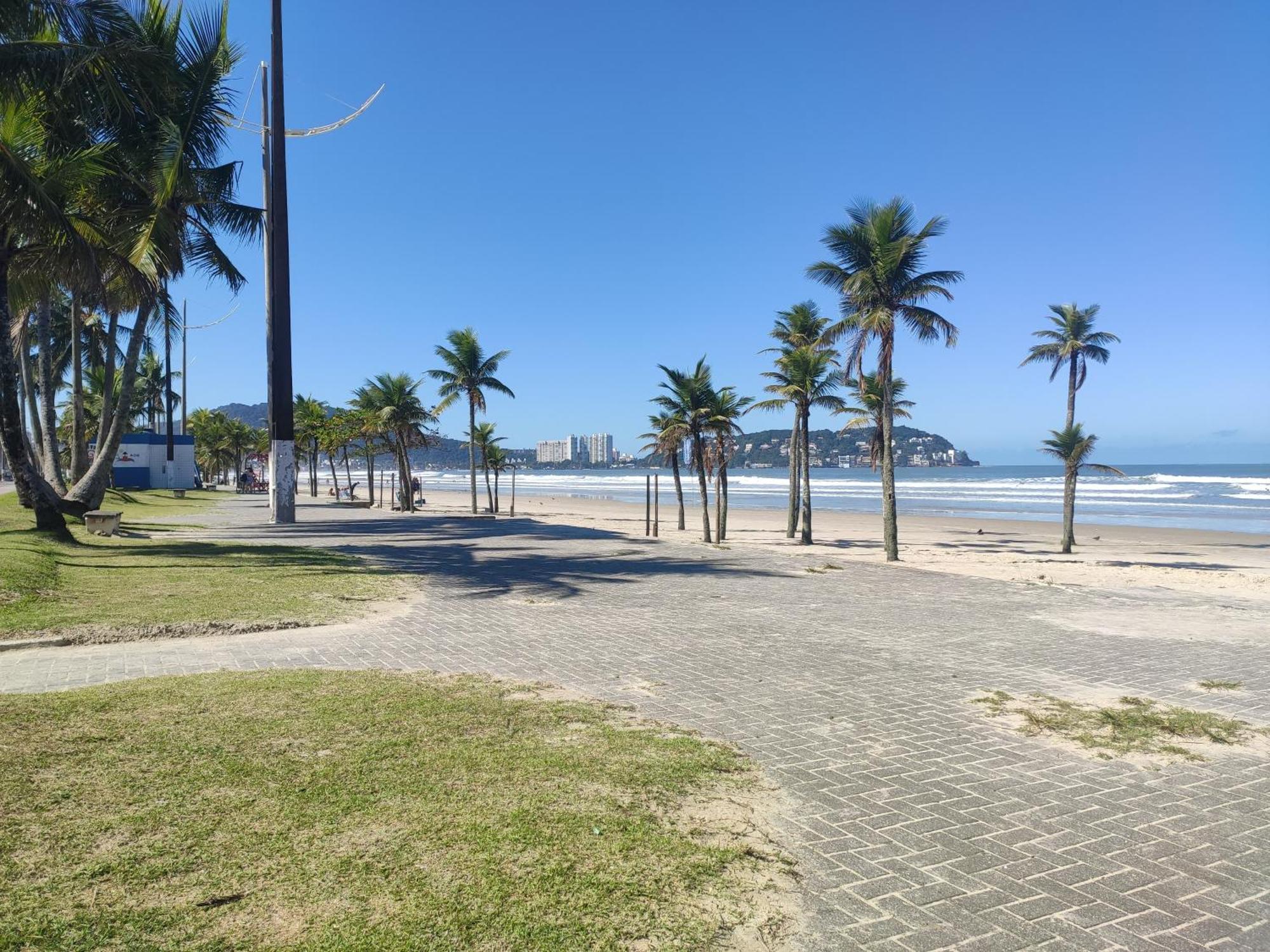 Apartamento Enseada Guaruja, 300M Da Praia, Wi-Fi E Ar Condicionado Kültér fotó